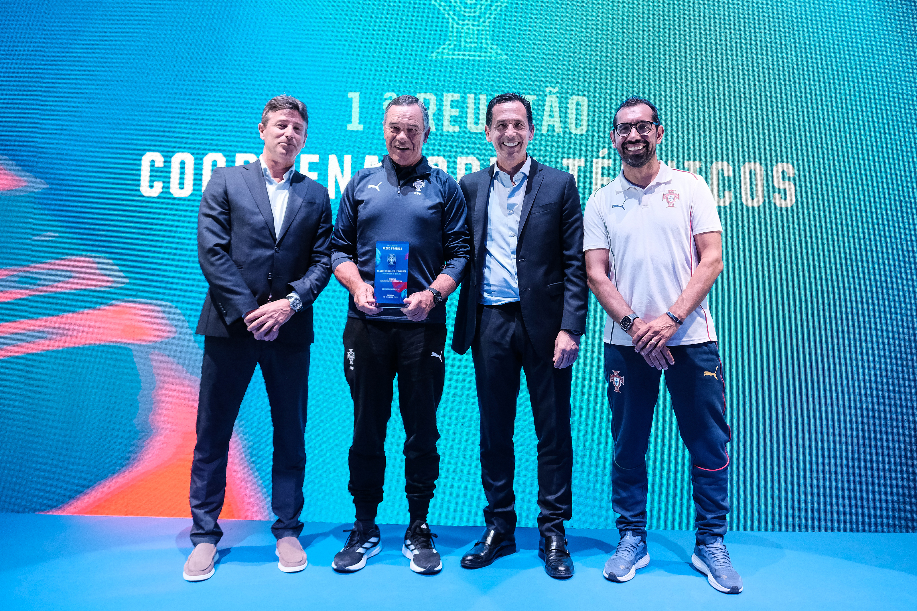 Humberto Fernandes em reunião de coordenadores técnicos